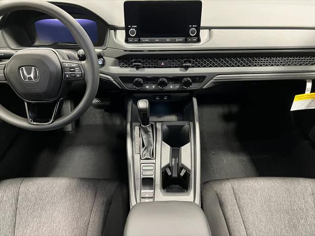 new 2025 Honda Accord car, priced at $27,895