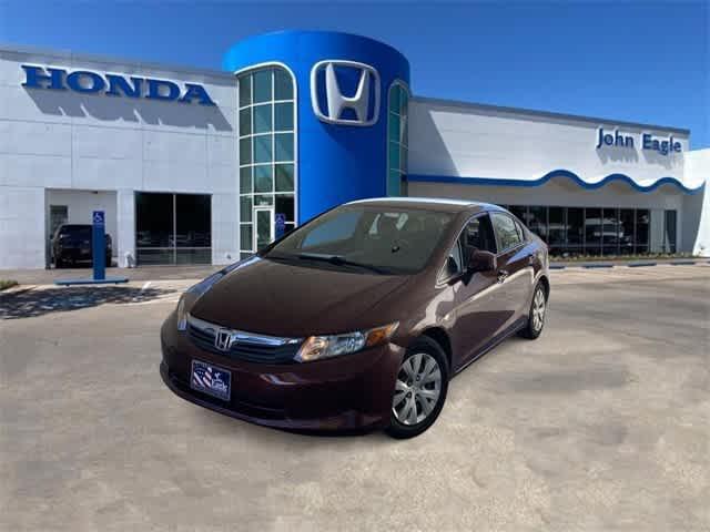 used 2012 Honda Civic car, priced at $10,635