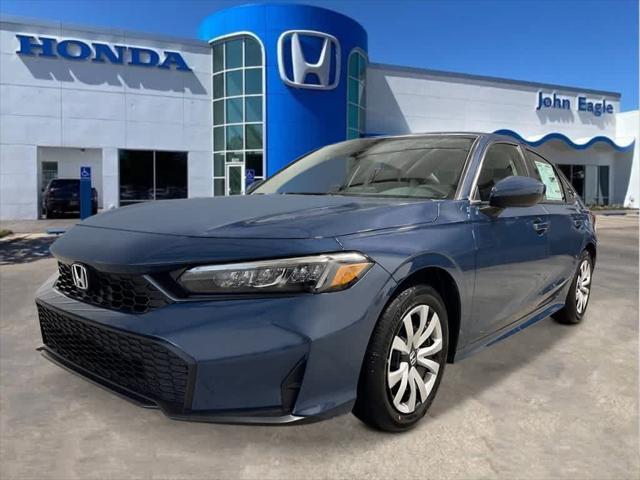 new 2025 Honda Civic car, priced at $25,855