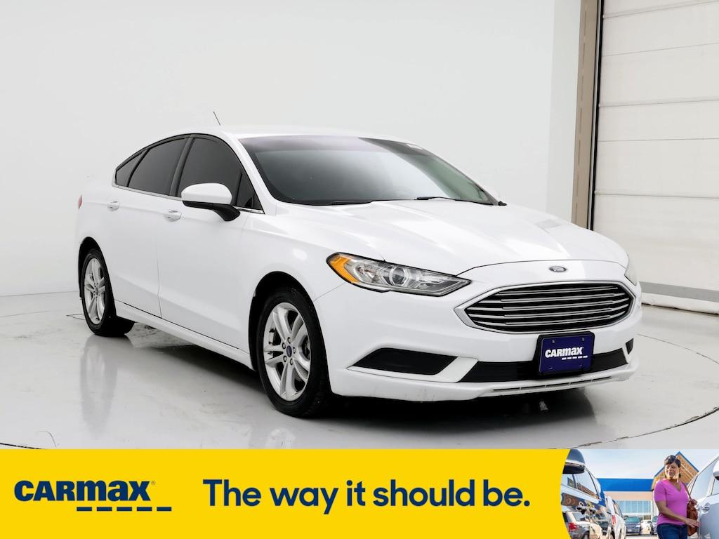 used 2018 Ford Fusion car, priced at $14,998