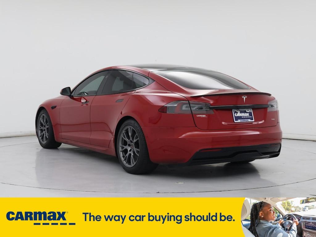 used 2021 Tesla Model S car, priced at $66,998