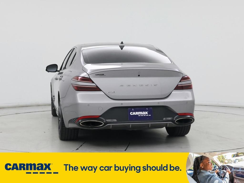 used 2022 Genesis G70 car, priced at $34,998