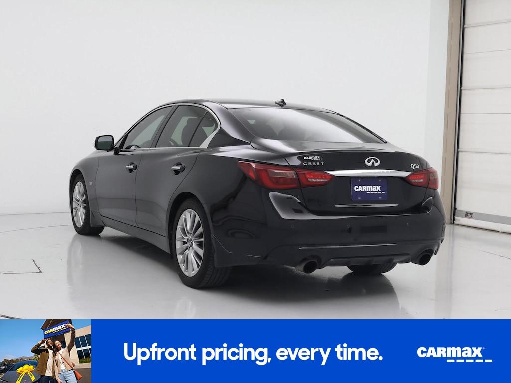 used 2020 INFINITI Q50 car, priced at $23,998
