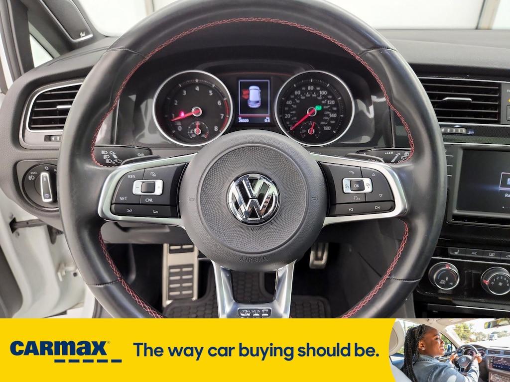 used 2017 Volkswagen Golf GTI car, priced at $23,998