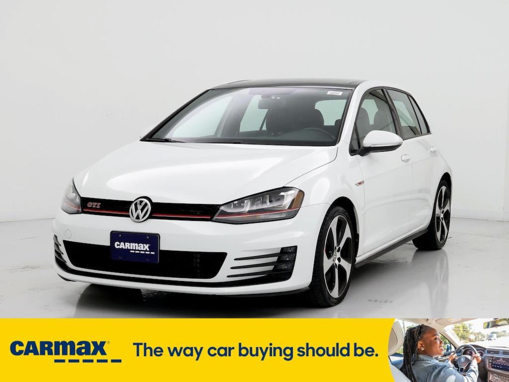 used 2017 Volkswagen Golf GTI car, priced at $23,998