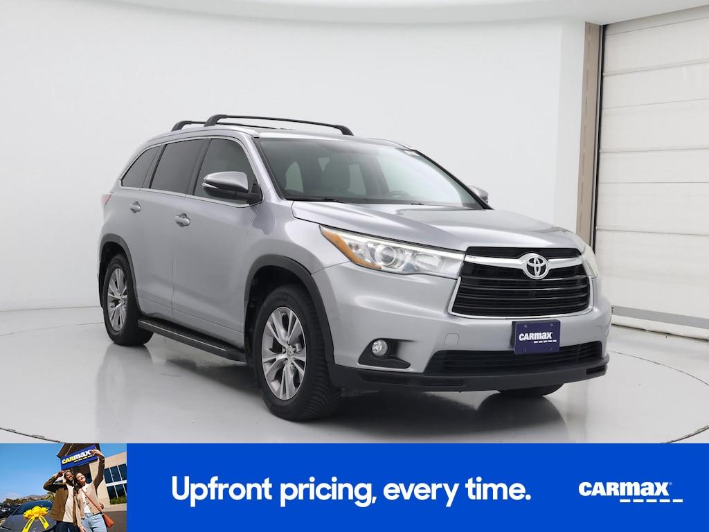 used 2015 Toyota Highlander car, priced at $23,998