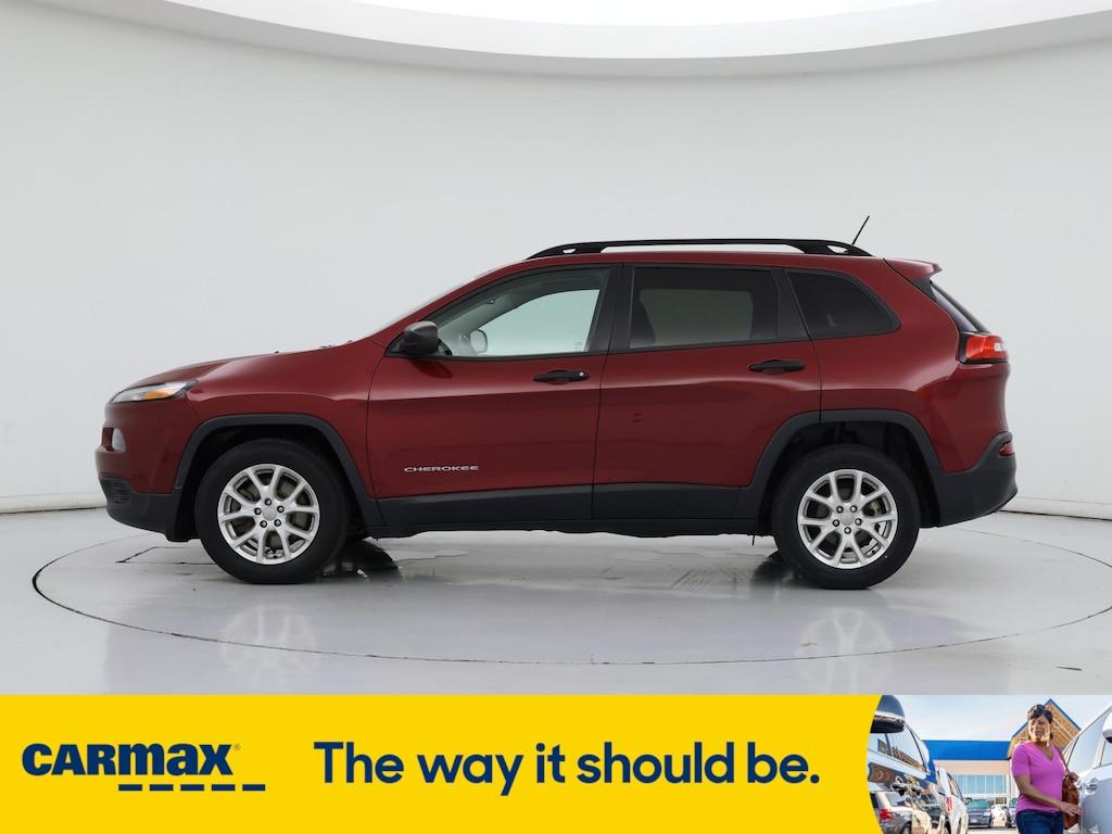 used 2017 Jeep Cherokee car, priced at $14,599