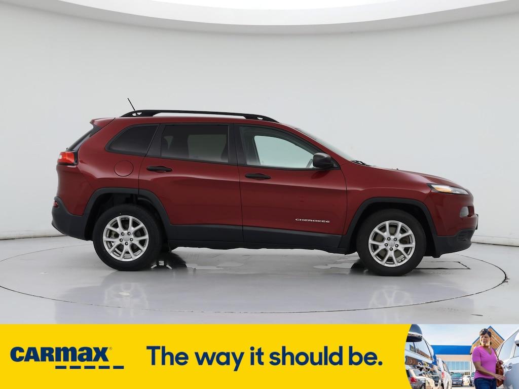 used 2017 Jeep Cherokee car, priced at $14,599