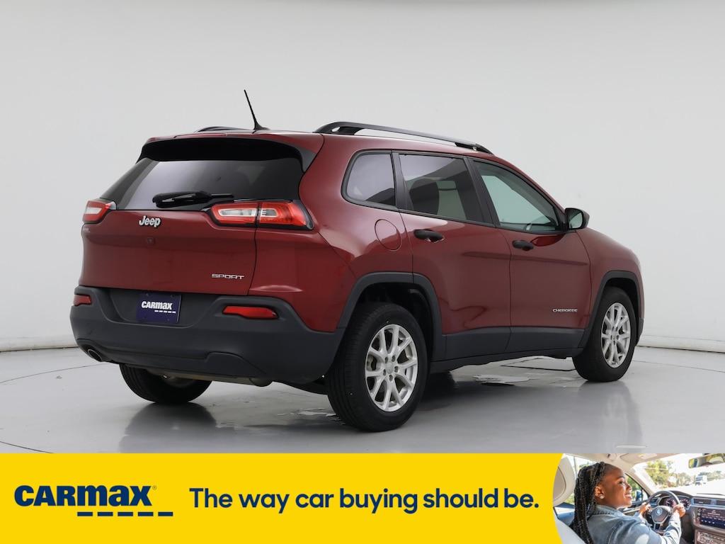 used 2017 Jeep Cherokee car, priced at $14,599