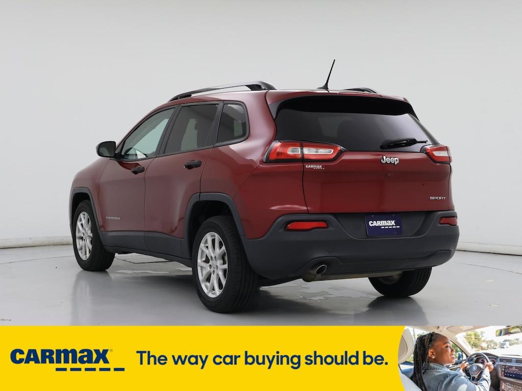 used 2017 Jeep Cherokee car, priced at $14,599