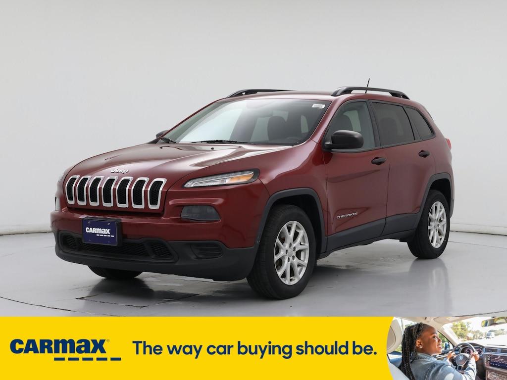 used 2017 Jeep Cherokee car, priced at $14,599