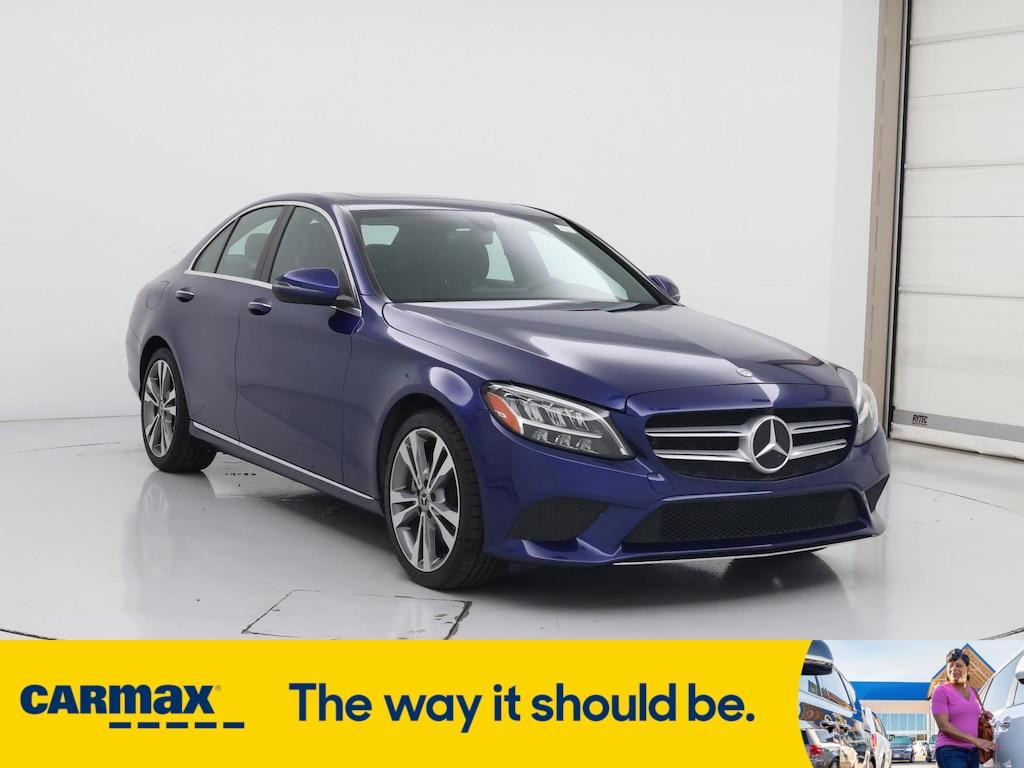 used 2021 Mercedes-Benz C-Class car, priced at $29,998