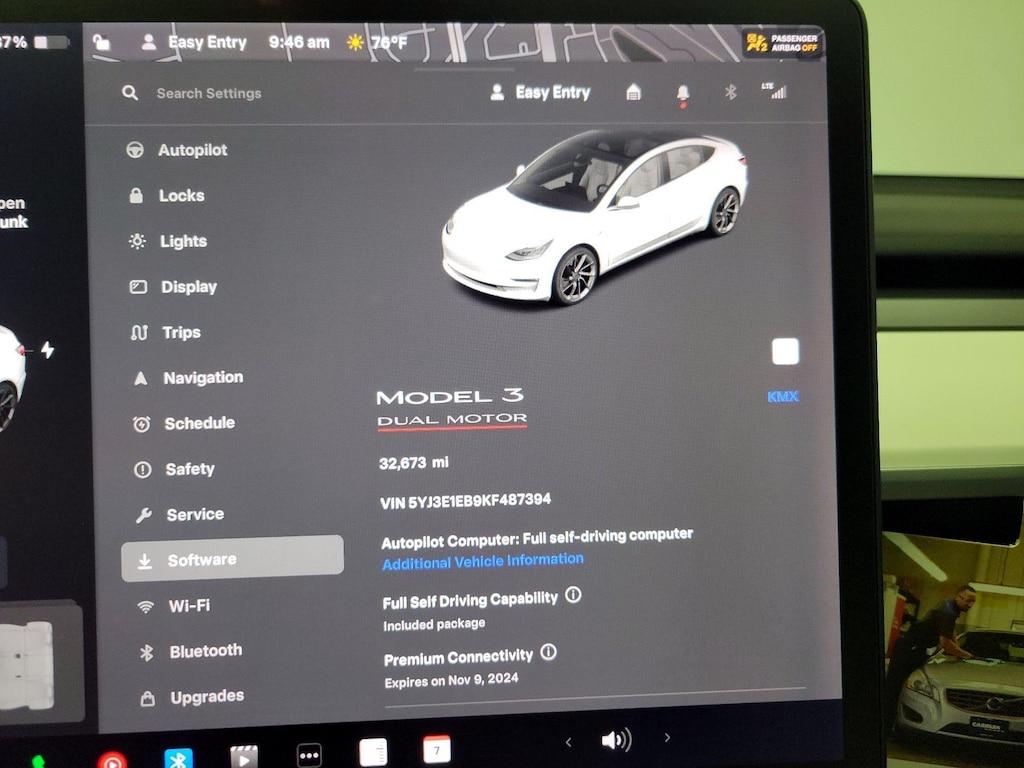 used 2019 Tesla Model 3 car, priced at $28,998