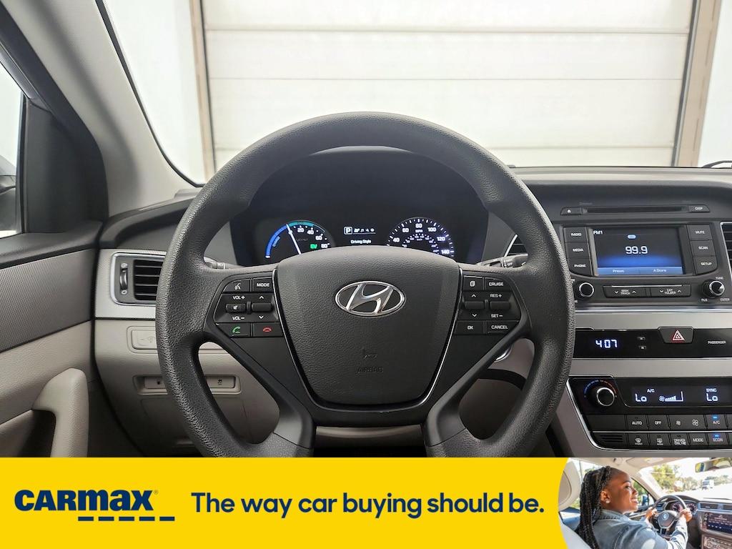 used 2016 Hyundai Sonata Hybrid car, priced at $14,998