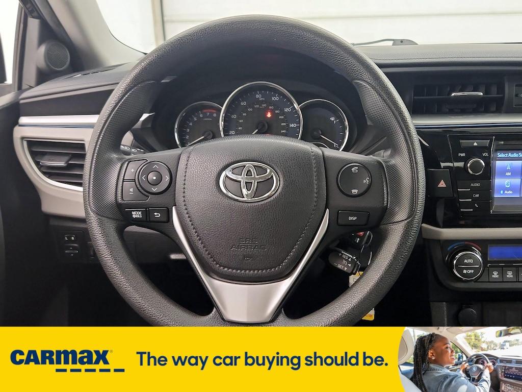 used 2015 Toyota Corolla car, priced at $14,998