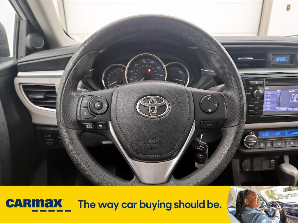 used 2015 Toyota Corolla car, priced at $14,998