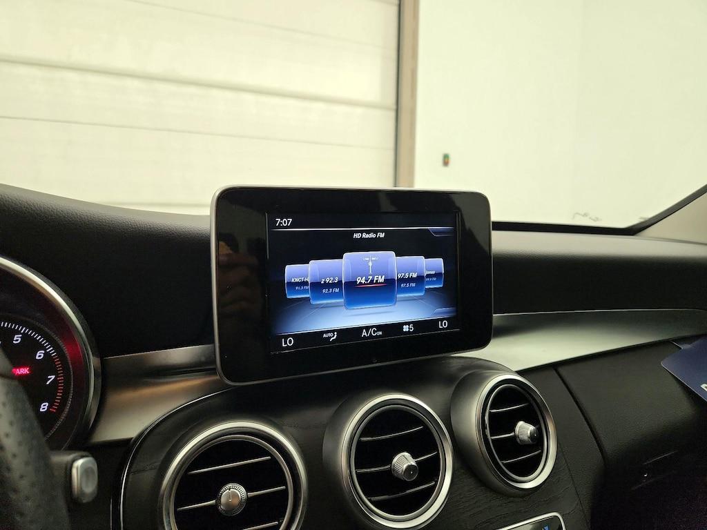 used 2017 Mercedes-Benz C-Class car, priced at $21,998