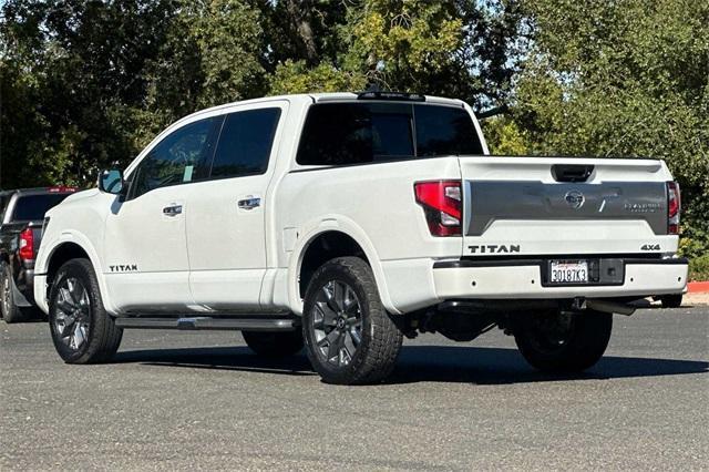 used 2022 Nissan Titan car, priced at $35,500