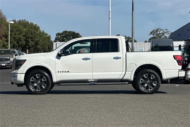 used 2022 Nissan Titan car, priced at $35,500