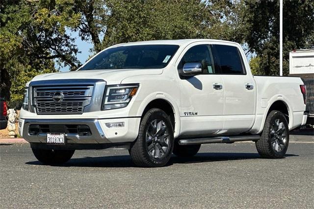 used 2022 Nissan Titan car, priced at $35,500