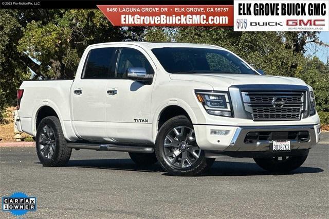 used 2022 Nissan Titan car, priced at $35,500