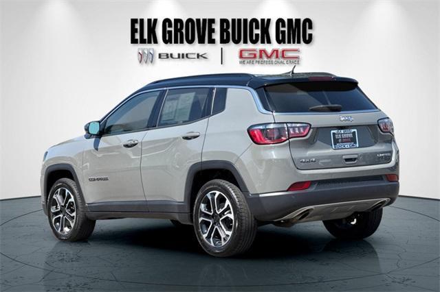 used 2023 Jeep Compass car, priced at $29,750