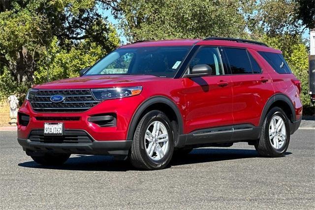 used 2022 Ford Explorer car, priced at $27,500