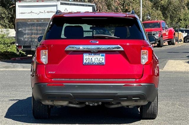 used 2022 Ford Explorer car, priced at $27,500