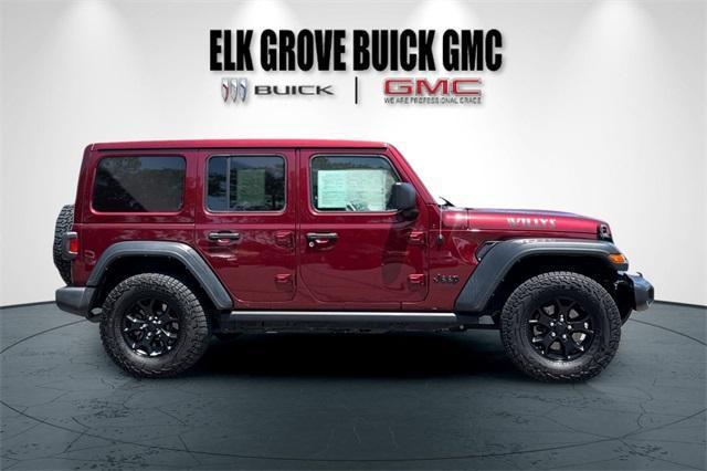 used 2021 Jeep Wrangler Unlimited car, priced at $33,900