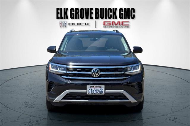 used 2021 Volkswagen Atlas car, priced at $25,200