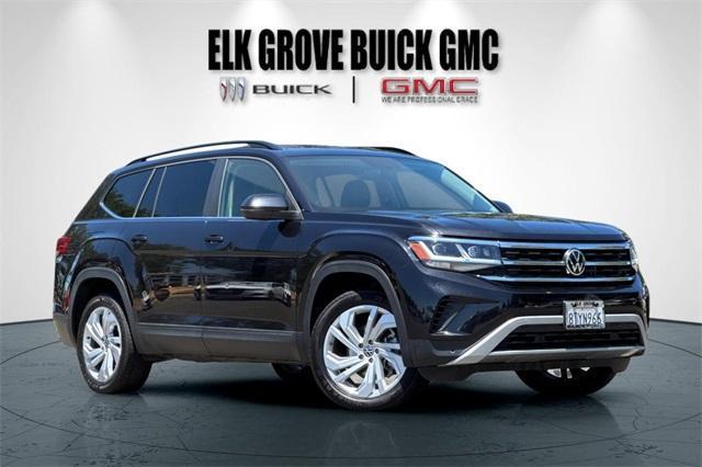 used 2021 Volkswagen Atlas car, priced at $25,200