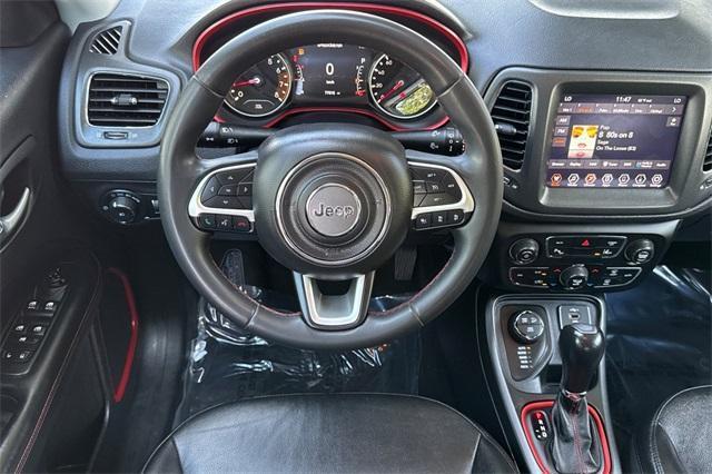 used 2021 Jeep Compass car, priced at $19,600