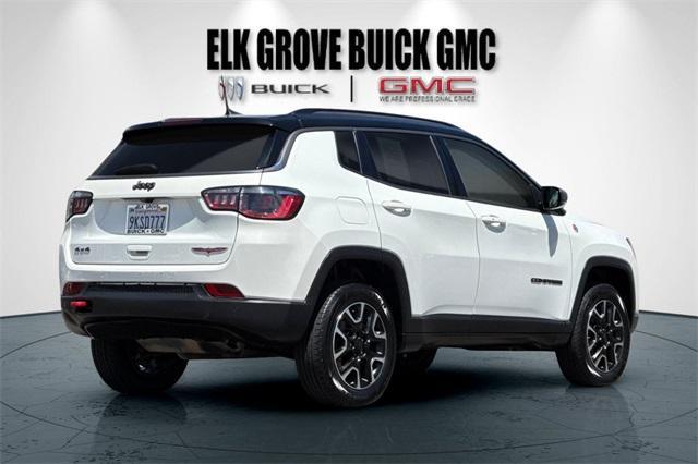 used 2021 Jeep Compass car, priced at $19,600