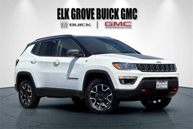 used 2021 Jeep Compass car, priced at $19,600