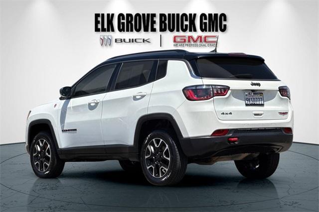 used 2021 Jeep Compass car, priced at $19,600