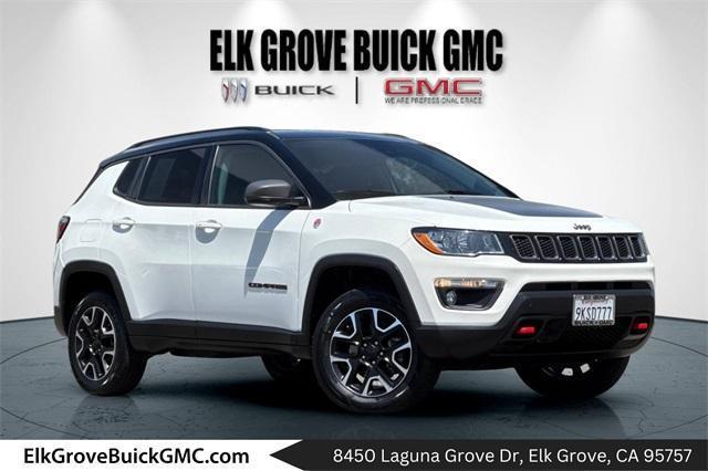 used 2021 Jeep Compass car, priced at $19,600