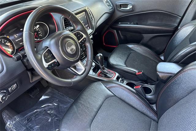 used 2021 Jeep Compass car, priced at $19,600