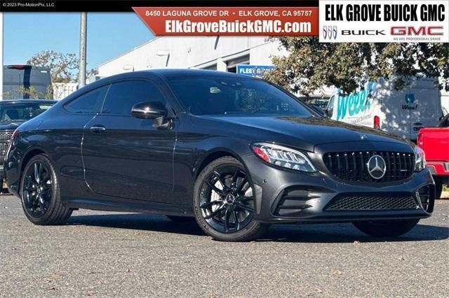 used 2020 Mercedes-Benz AMG C 43 car, priced at $42,900