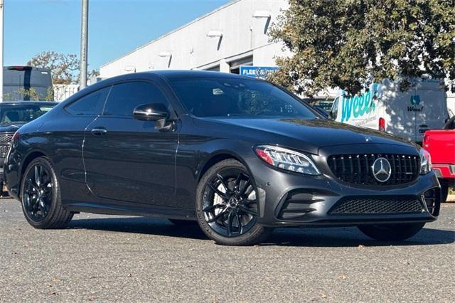 used 2020 Mercedes-Benz AMG C 43 car, priced at $42,900