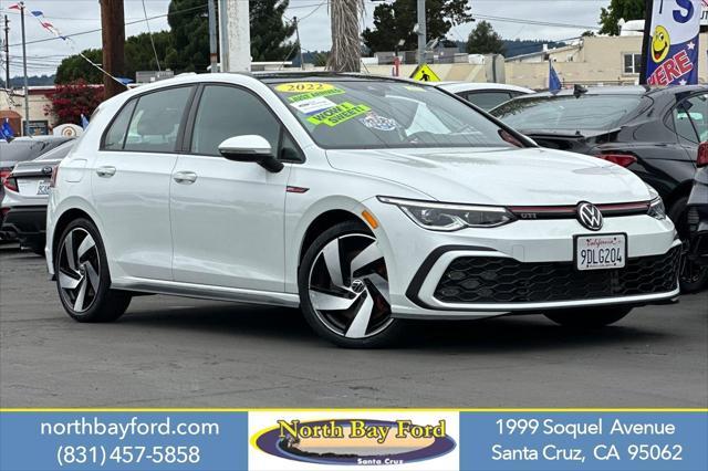 used 2022 Volkswagen Golf GTI car, priced at $29,000