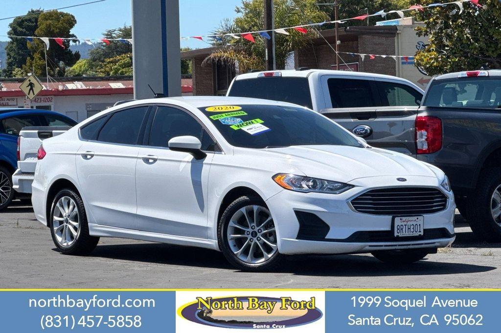 used 2020 Ford Fusion car, priced at $18,200