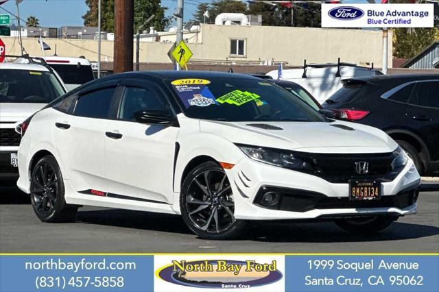 used 2019 Honda Civic car, priced at $21,880