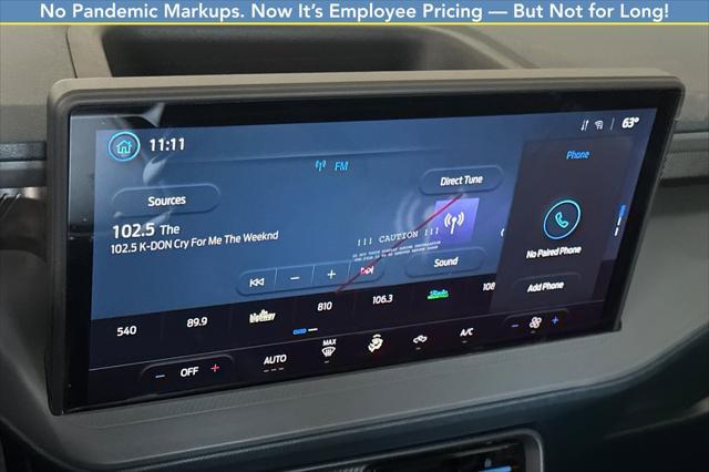 new 2025 Ford Maverick car, priced at $37,625