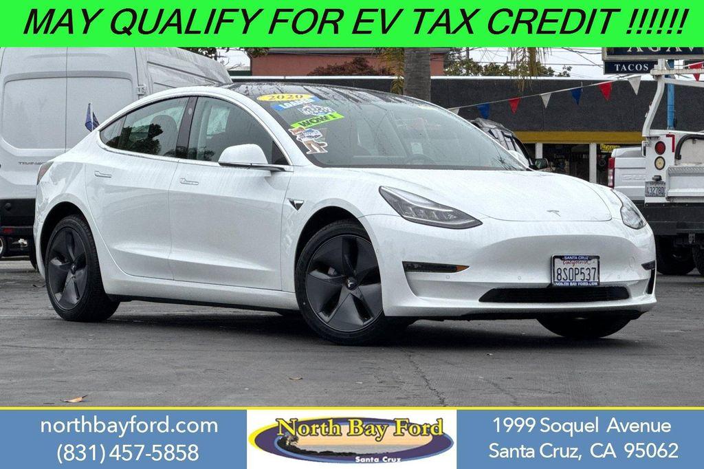 used 2020 Tesla Model 3 car, priced at $20,000