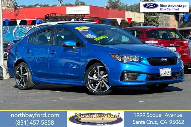 used 2022 Subaru Impreza car, priced at $22,960