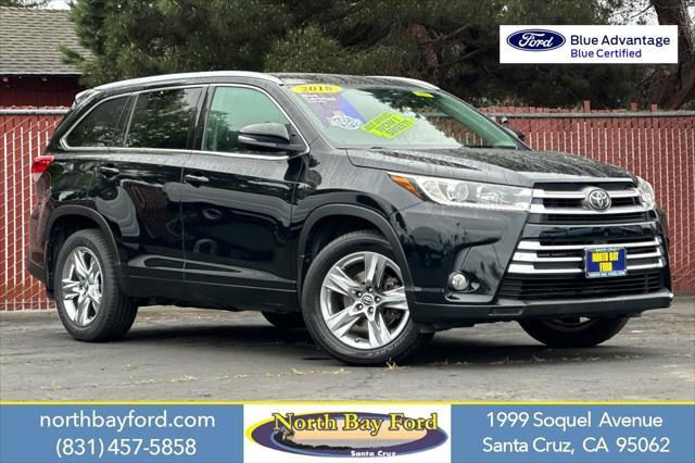 used 2018 Toyota Highlander car, priced at $27,895