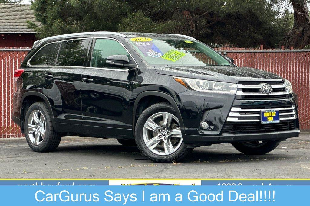 used 2018 Toyota Highlander car, priced at $26,145