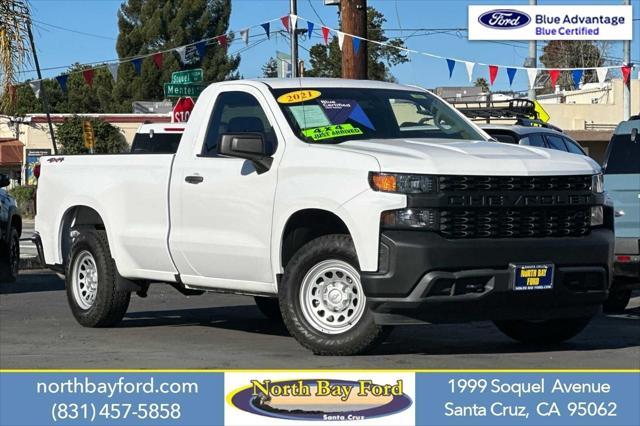 used 2021 Chevrolet Silverado 1500 car, priced at $27,950