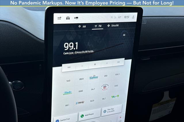 new 2025 Ford Mustang Mach-E car, priced at $41,280