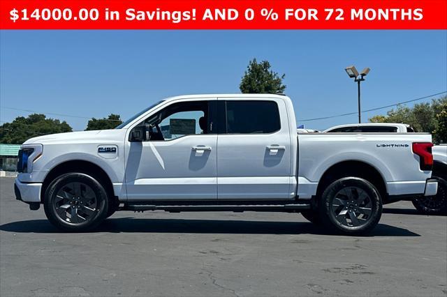 new 2024 Ford F-150 Lightning car, priced at $60,590